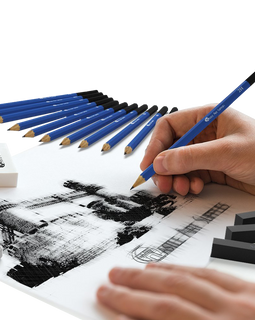 Castle art supplies drawing and sketching pencil art set
