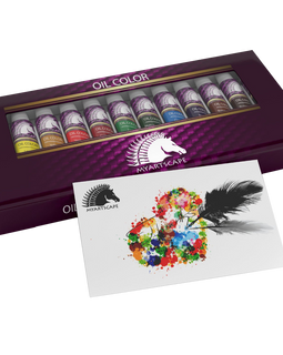 Oil paint set  artist quality art paints for painting on canvas  starter kit